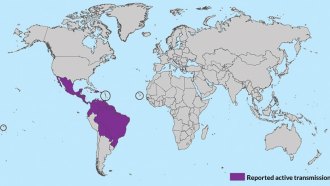 Zika map