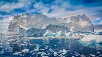 Antarctica ice
