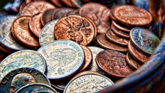 When coins get old or dirty, vending machines may not recognize them. A student decided to instead identify coins by how they sound.