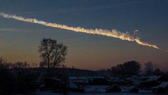 meteor trail
