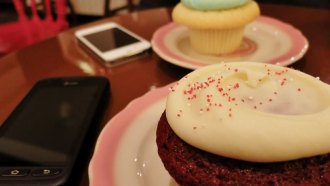 cupcakes and smartphones