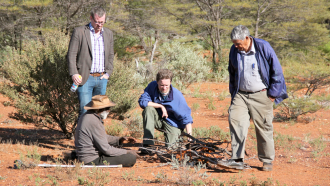 Researchers in Africa
