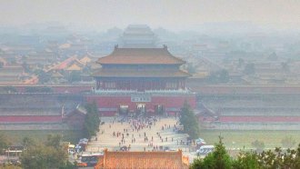 forbidden city smog