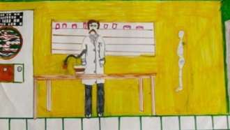 draw a scientist