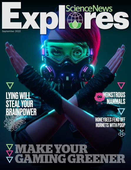 cover of the September 2022 issue of Science News Explores