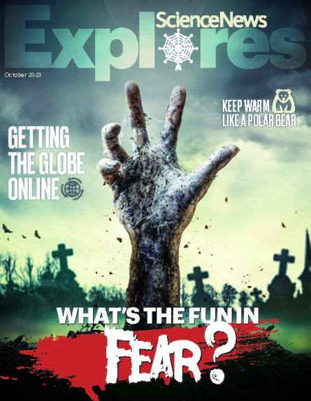 cover of the October 2023 issue of Science News Explores